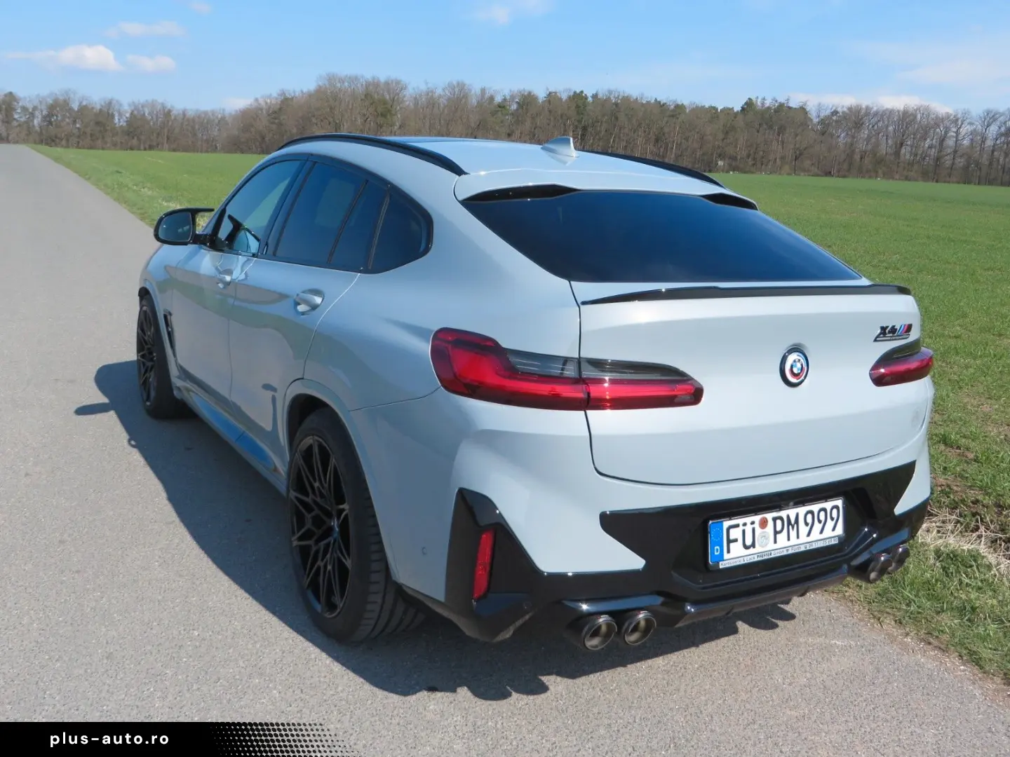 BMW Competition Vollaust. Akrapovic Tiefer  Distanz