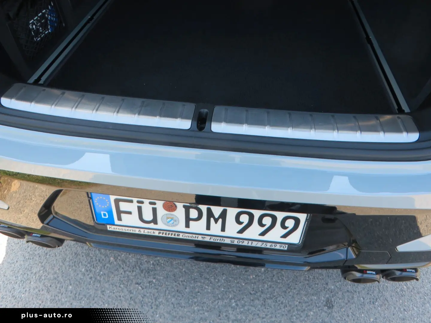 BMW Competition Vollaust. Akrapovic Tiefer  Distanz