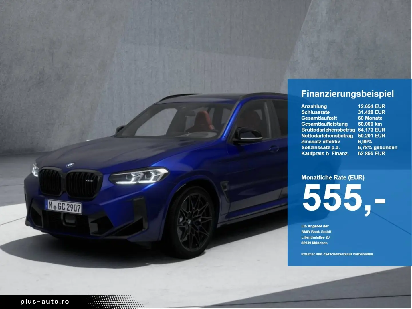 BMW X3 M Competition ACC AHK Pano H&K HUD RFK DAB