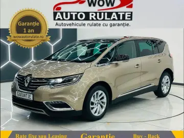 RENAULT ESPACE 2016 1.6D E6 Garantie 12 Luni Rate Avans 0 Do