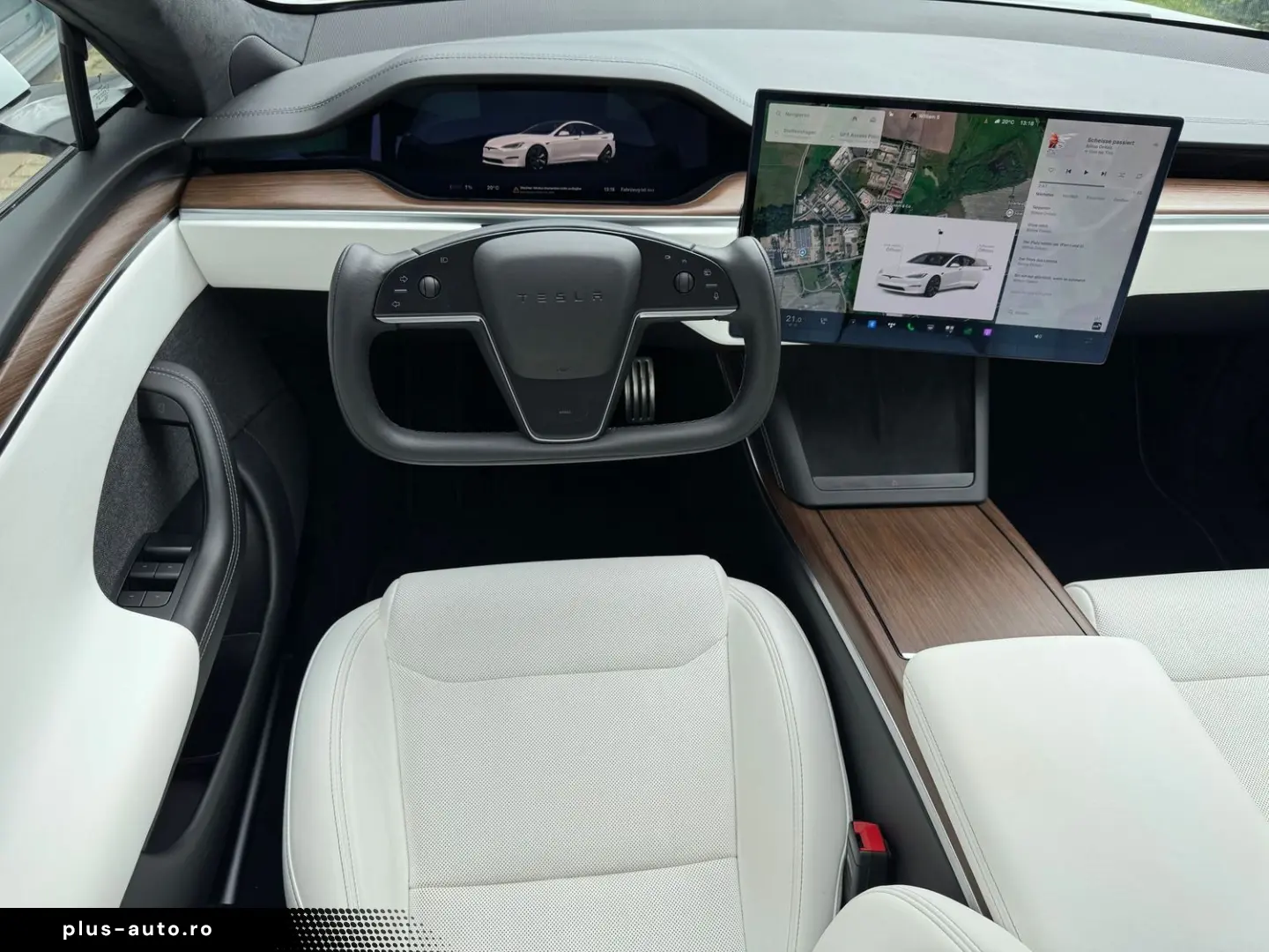 TESLA Model S Dual Motor Palladium HW4  8fachbereift