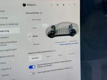TESLA Model S Dual Motor Palladium HW4  8fachbereift