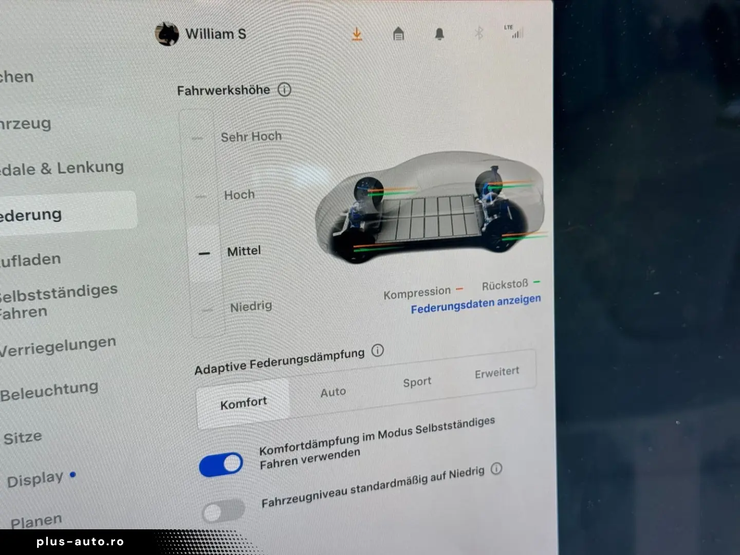 TESLA Model S Dual Motor Palladium HW4  8fachbereift