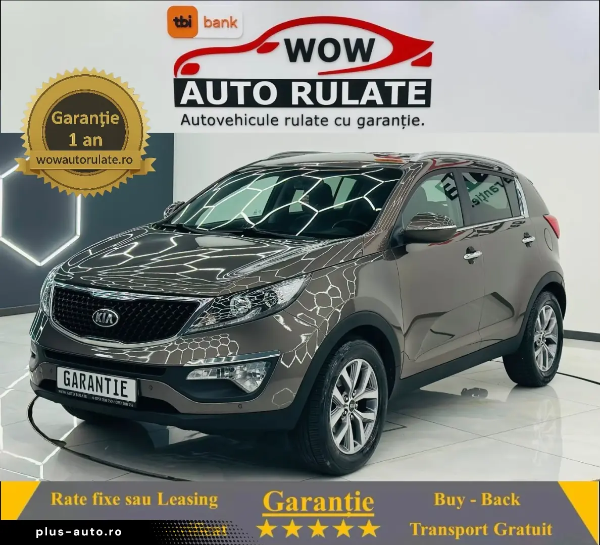 KIA SPORTAGE 2015 1.7D E5 Garantie 12 Luni Rate Avans 0 Doar