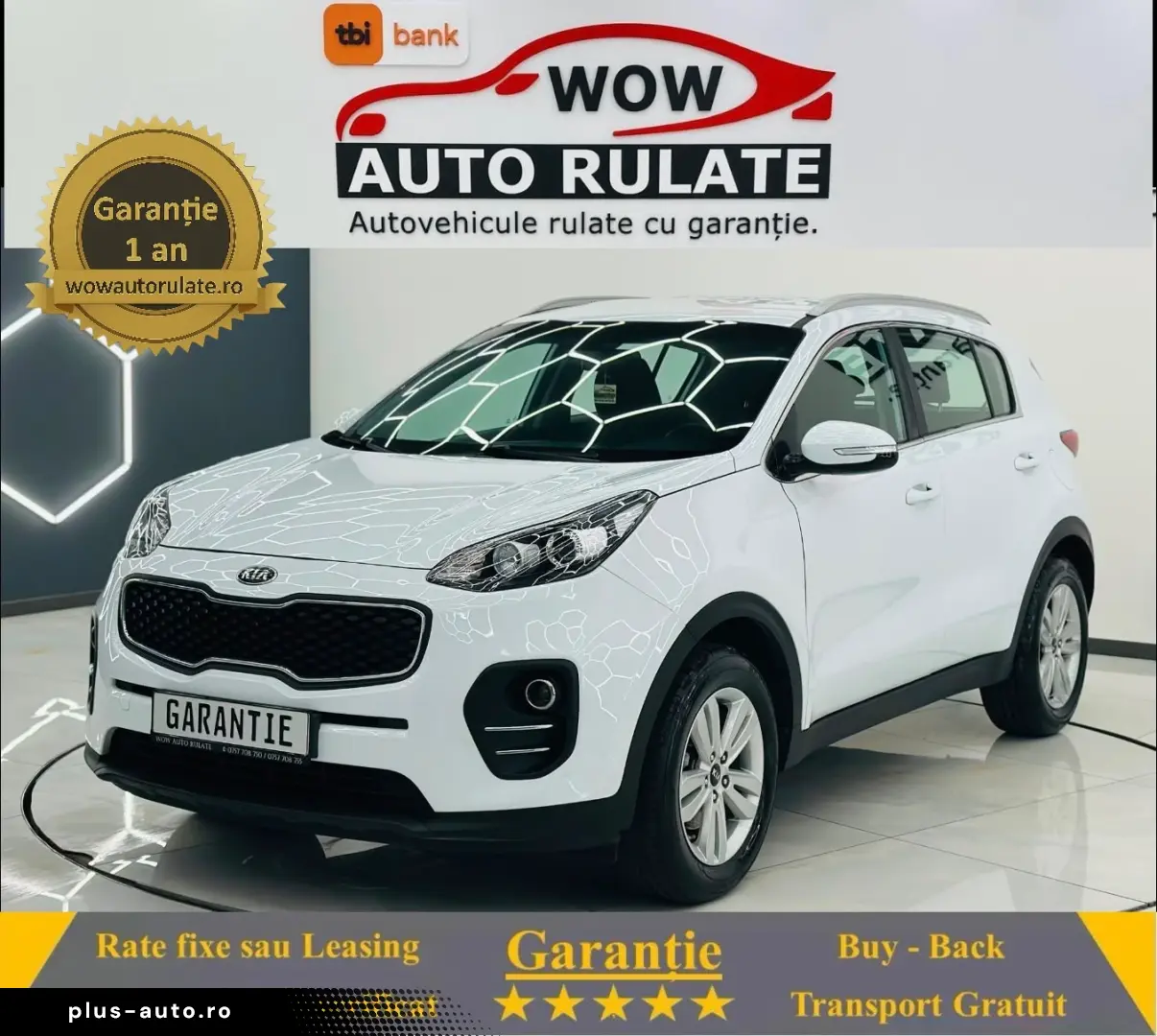 KIA SPORTAGE 2018 1.6i E6 Garantie 12 Luni Rate Avans 0 Doar