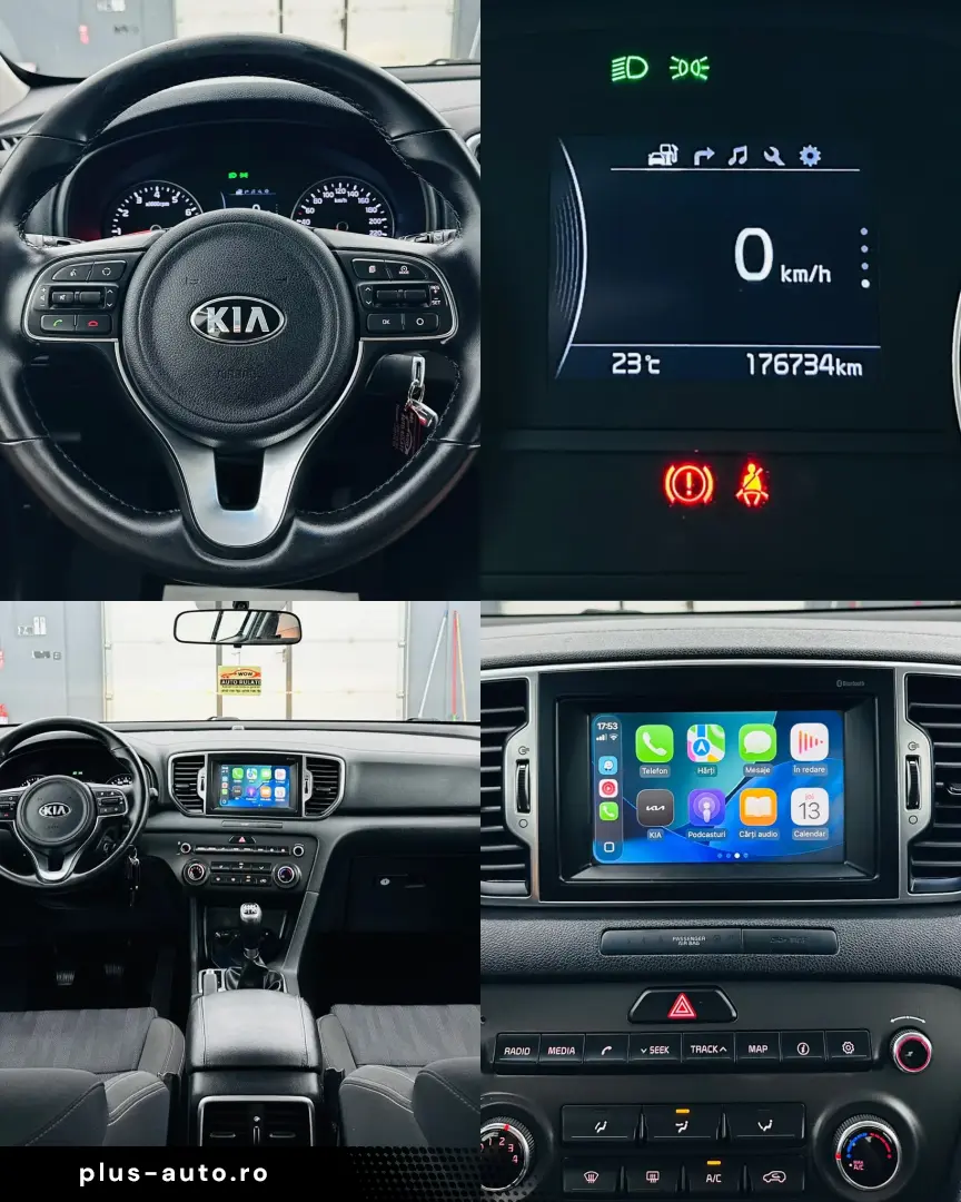KIA SPORTAGE 2018 1.6i E6 Garantie 12 Luni Rate Avans 0 Doar