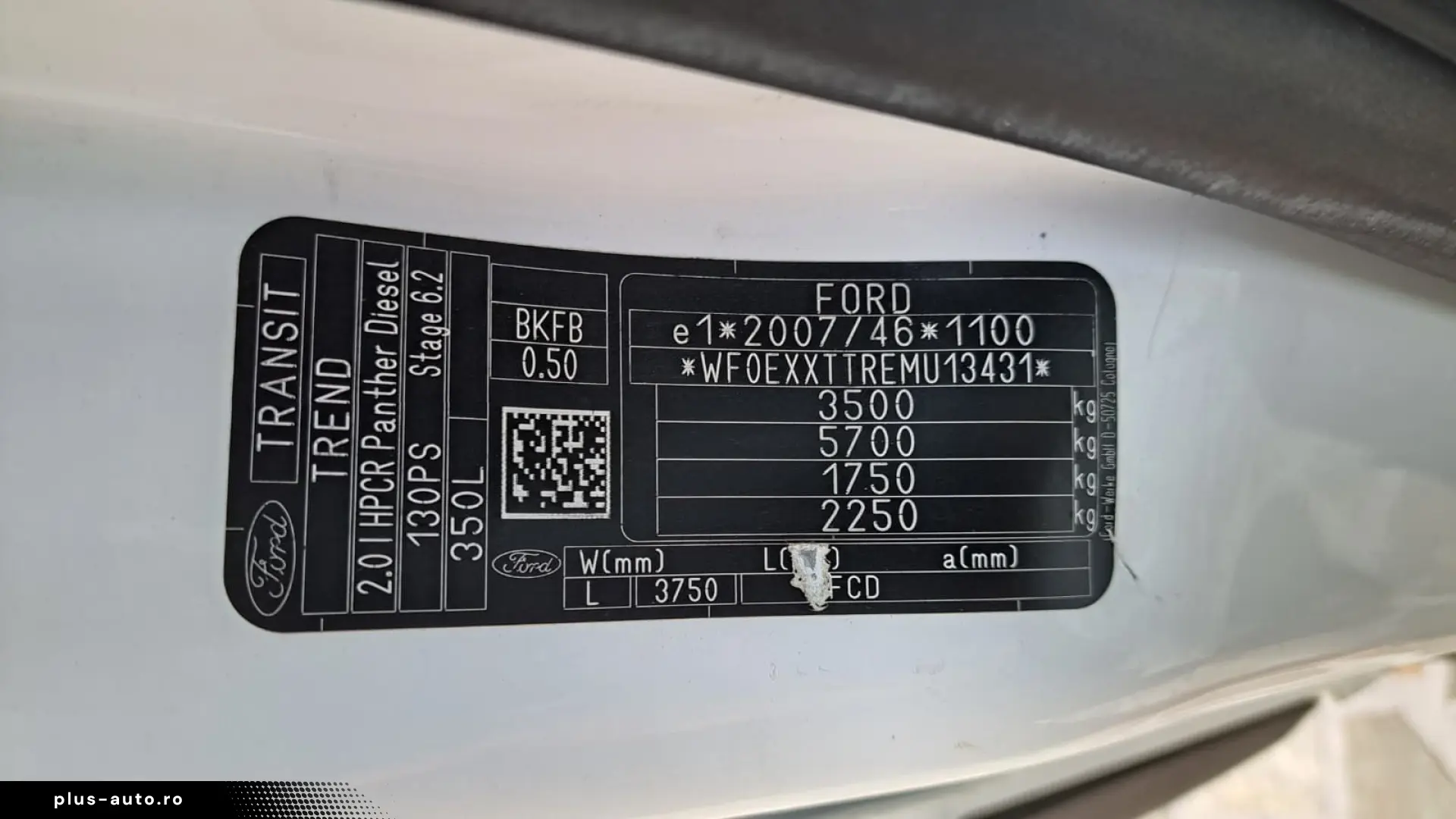 FORD TRANSIT VAN TREND L3H2 FWD