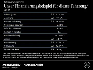MERCEDES-BENZ C 200 T d Edition AMG Night Pano AHK Fahr-Assi