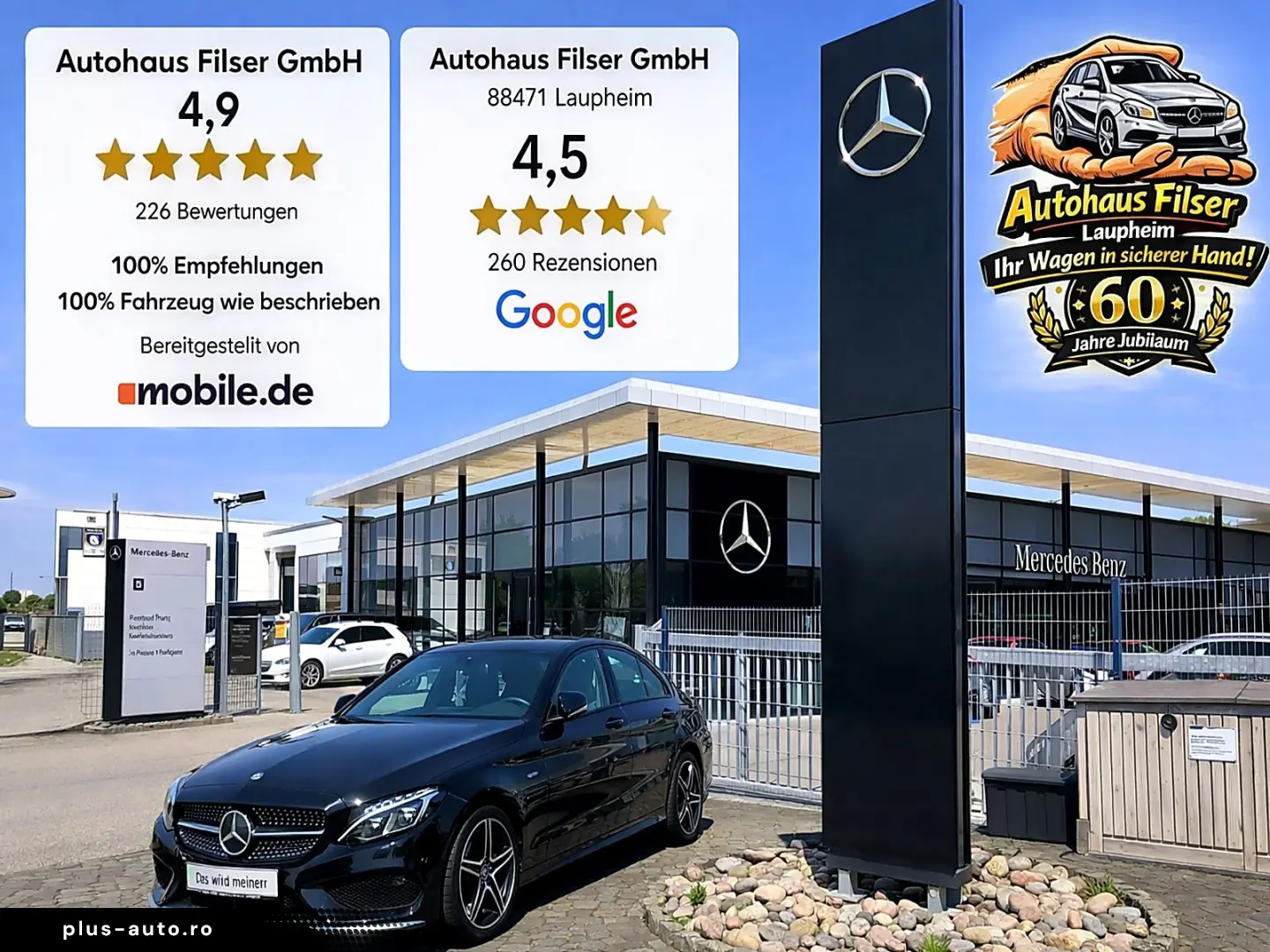 MERCEDES-BENZ C 300T AMG Night AHK Spurpaket  Kamera 8-fach