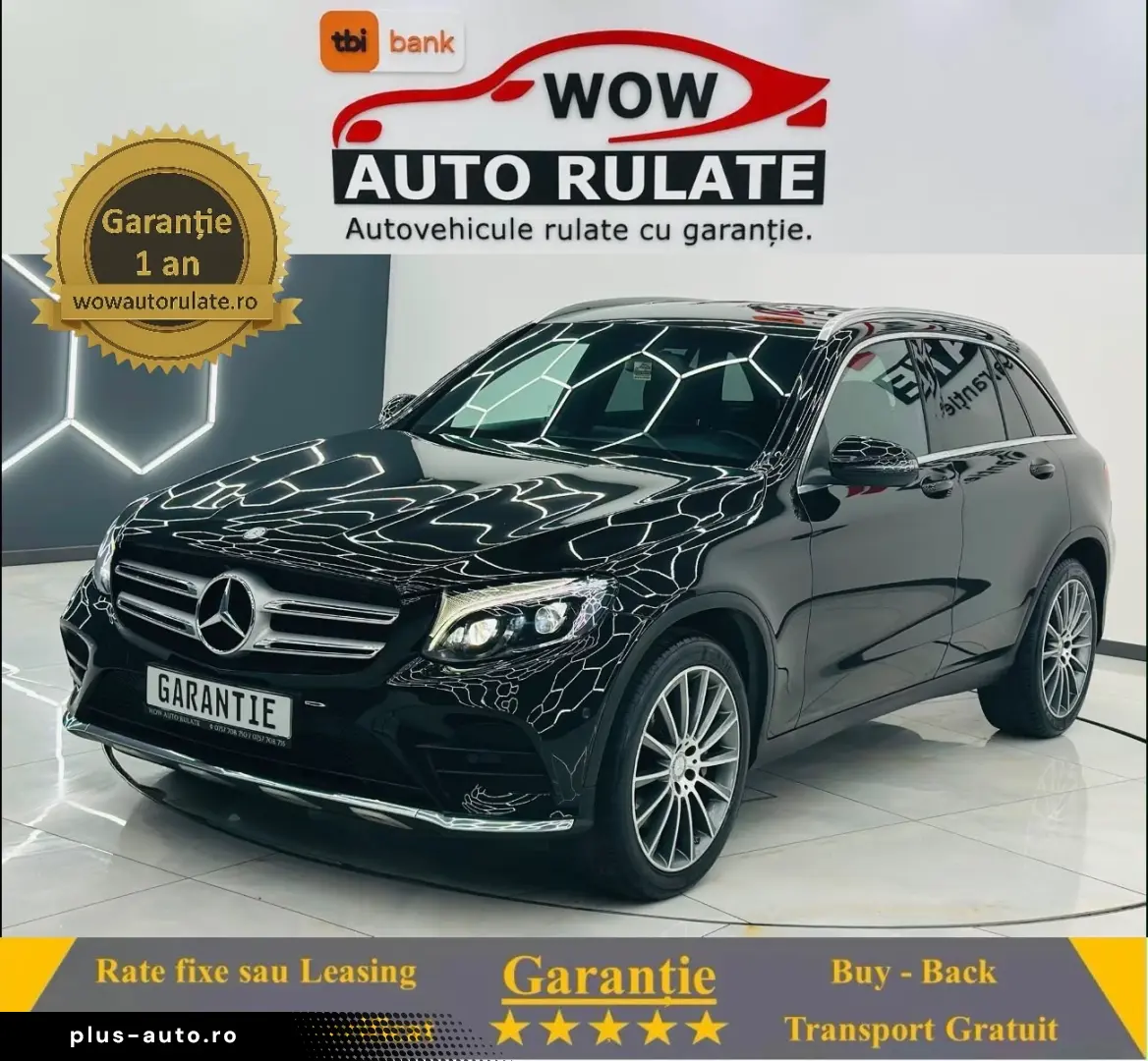 MERCEDESBENZ GLC 220 2015 2.2D E6  Garantie 12 Luni Rate Ava