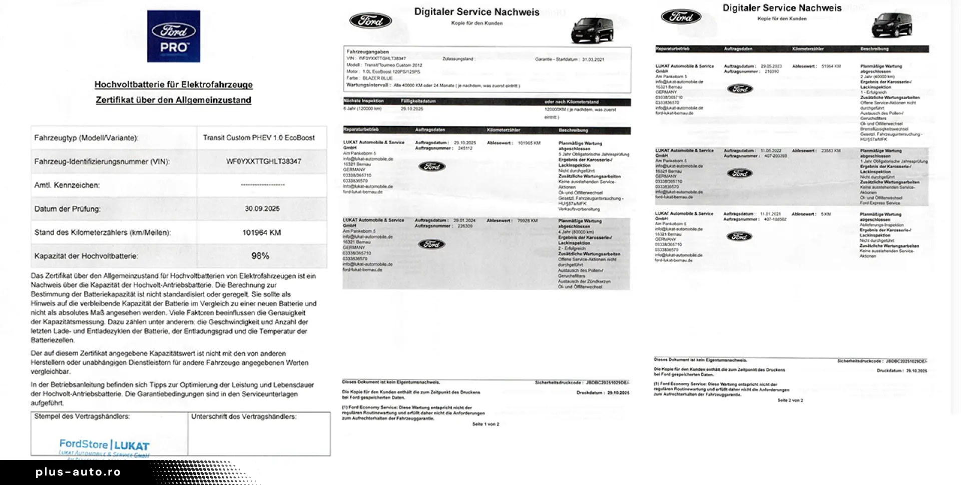 CAMPERVAN - Ford Transit Custom Hybrid Plugin