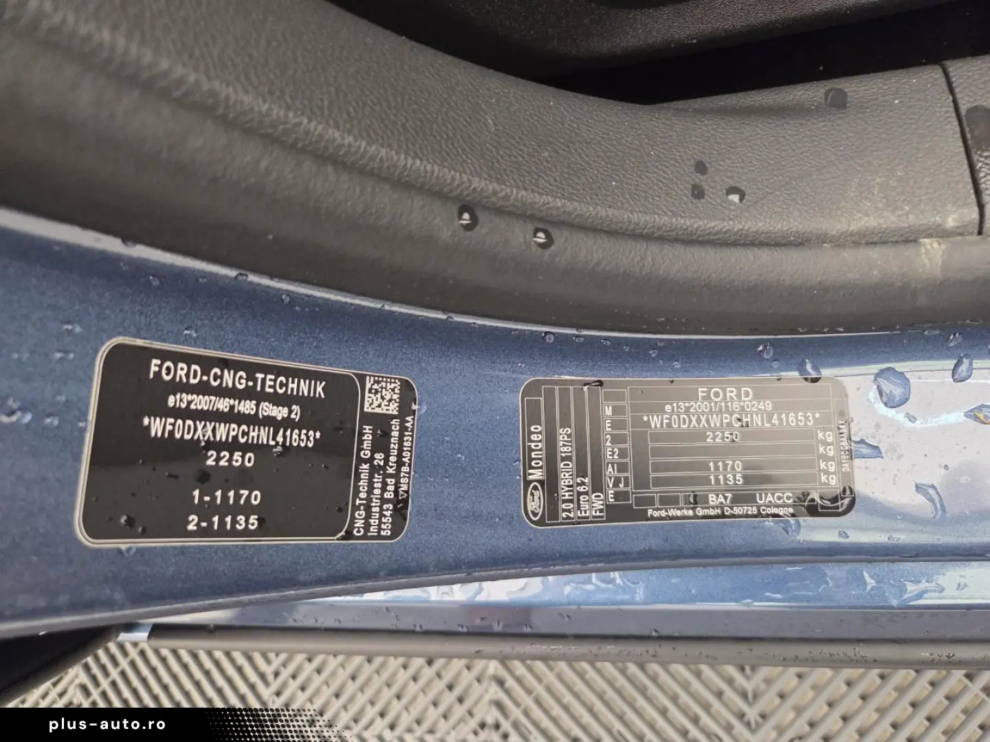 Ford Mondeo 2.0 Titanium HEV AT 187HP