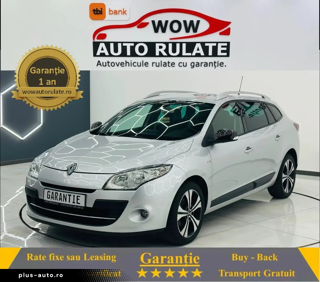 RENAULT MEGANE 2011 1.5D E5 Garantie 12 Luni Rate Avans 0 Do