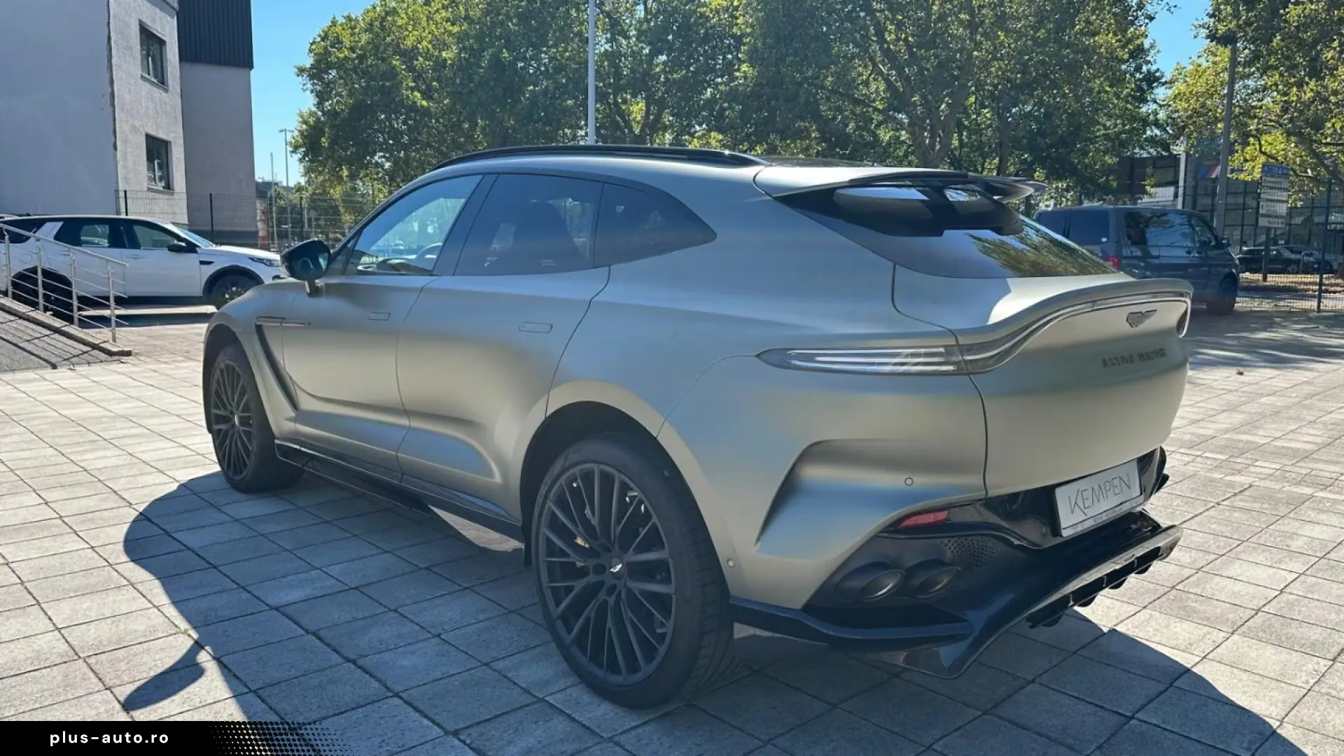 Aston Martin DBX 707 Satin Titanium Grey   Onyx Black