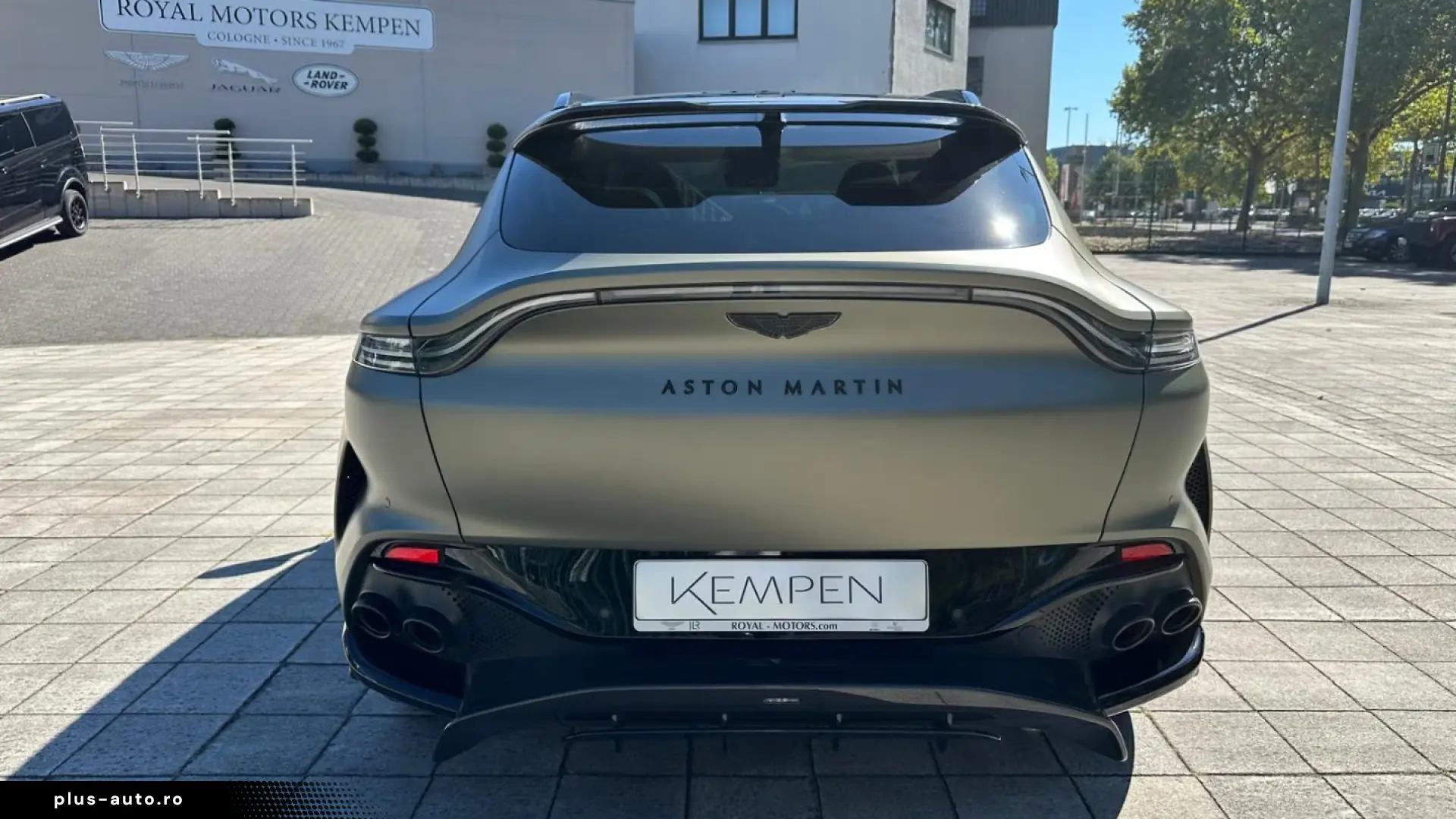 Aston Martin DBX 707 Satin Titanium Grey   Onyx Black