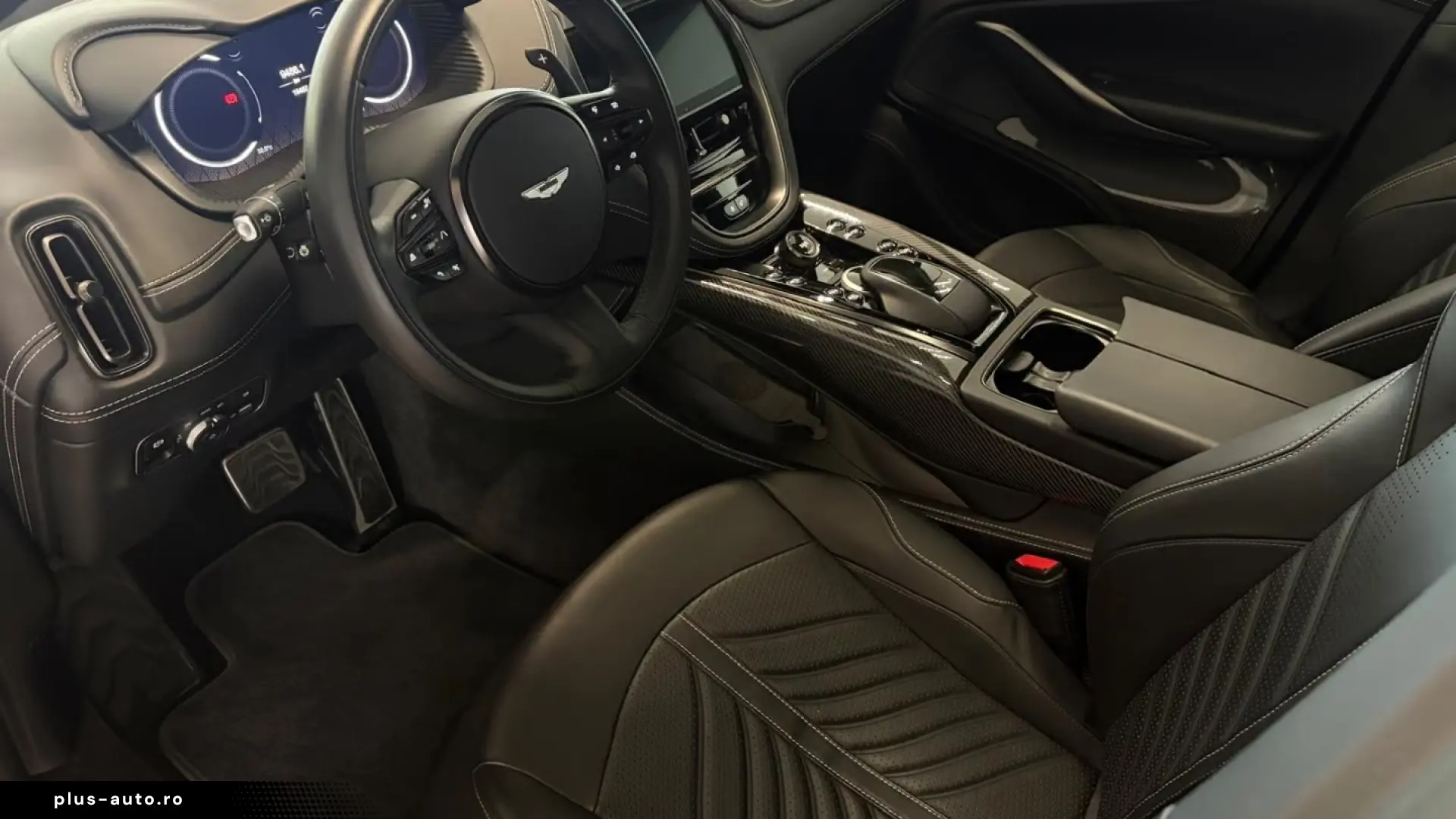 Aston Martin DBX 707 Satin Titanium Grey   Onyx Black