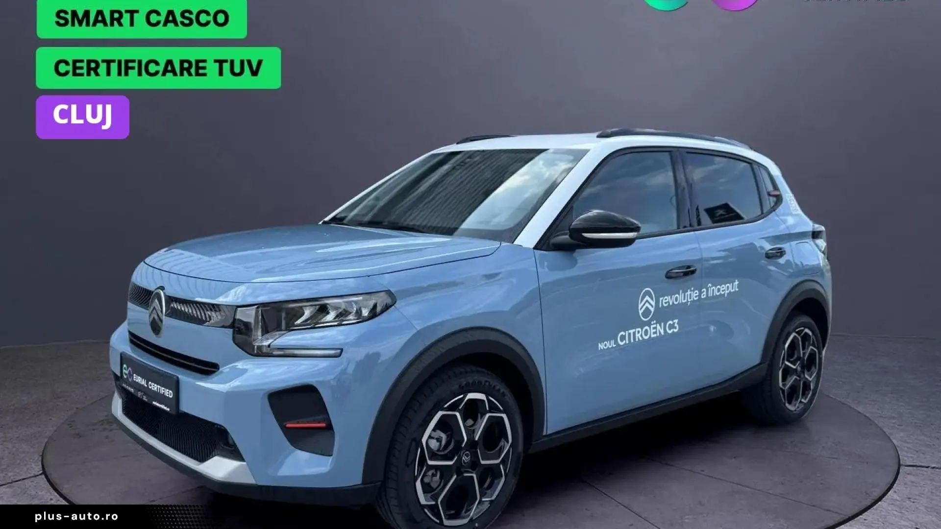 NOUL CITROEN C3 HATCHBACK 5 USI MAX TURBO 100 CP MANUALA
