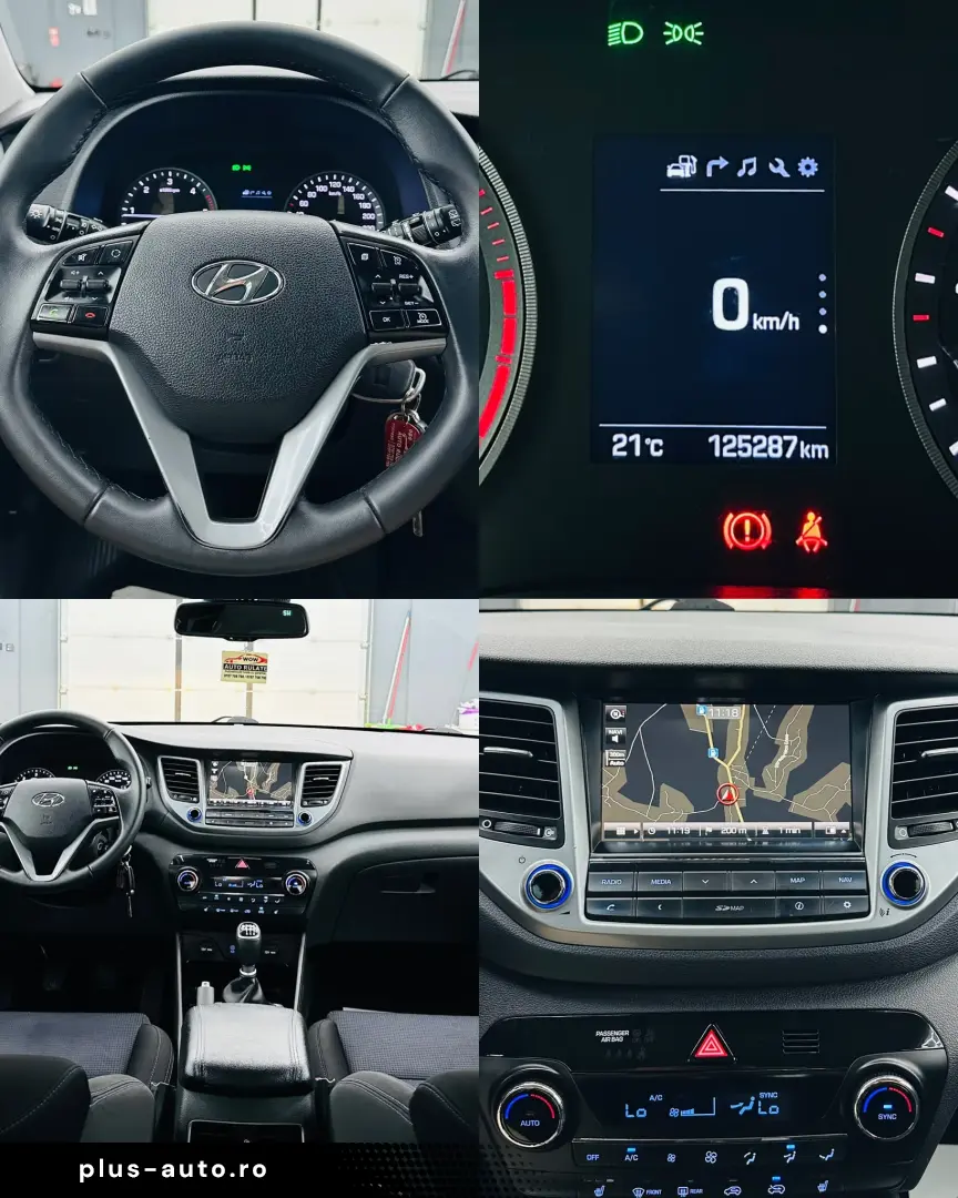 HYUNDAI TUCSON 2018 1.7D E6 Garantie 12 Luni Rate Avans 0 Do