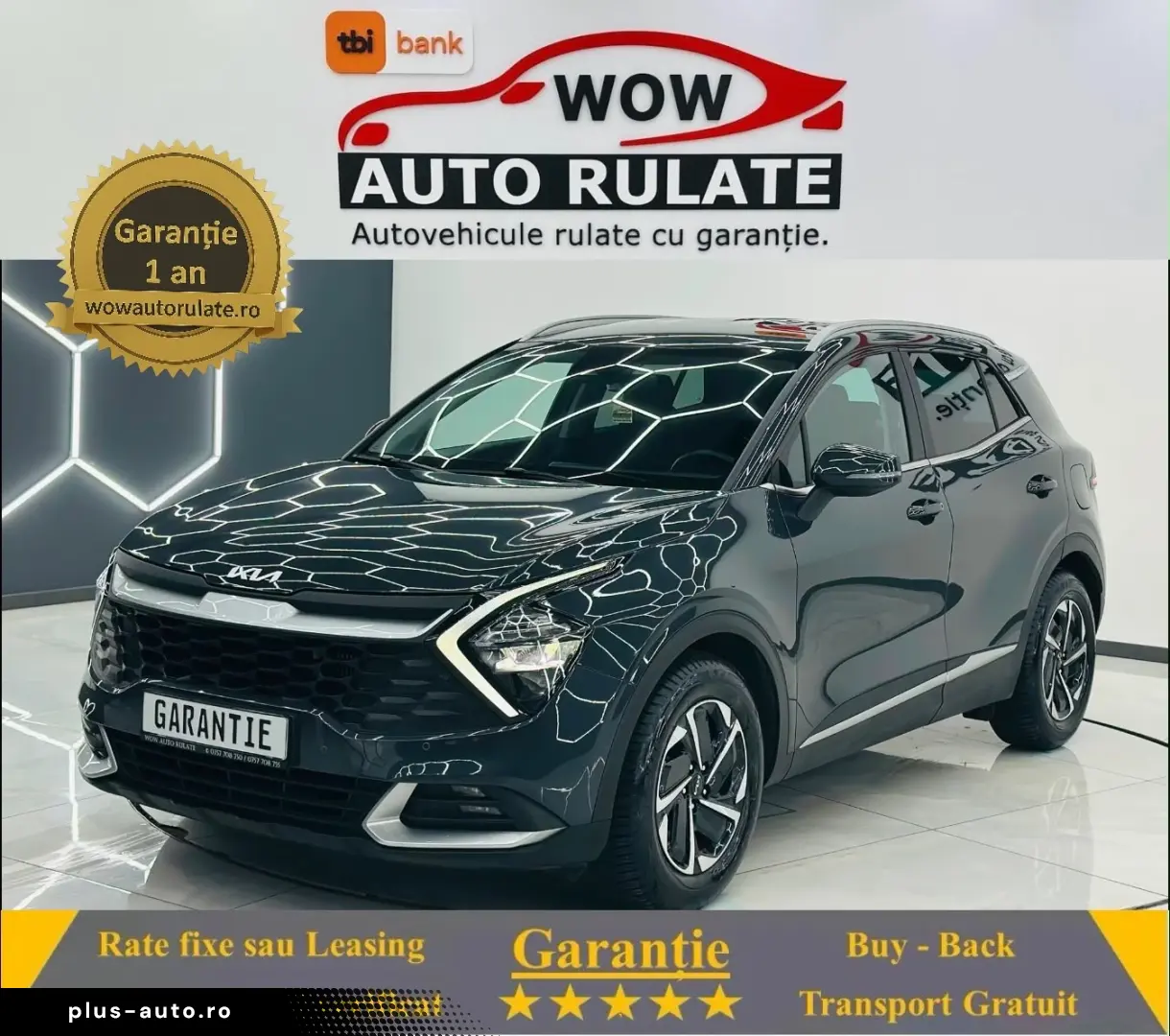 KIA SPORTAGE 2022 1.6i E6 Garantie 12 Luni Rate Avans 0 Doar