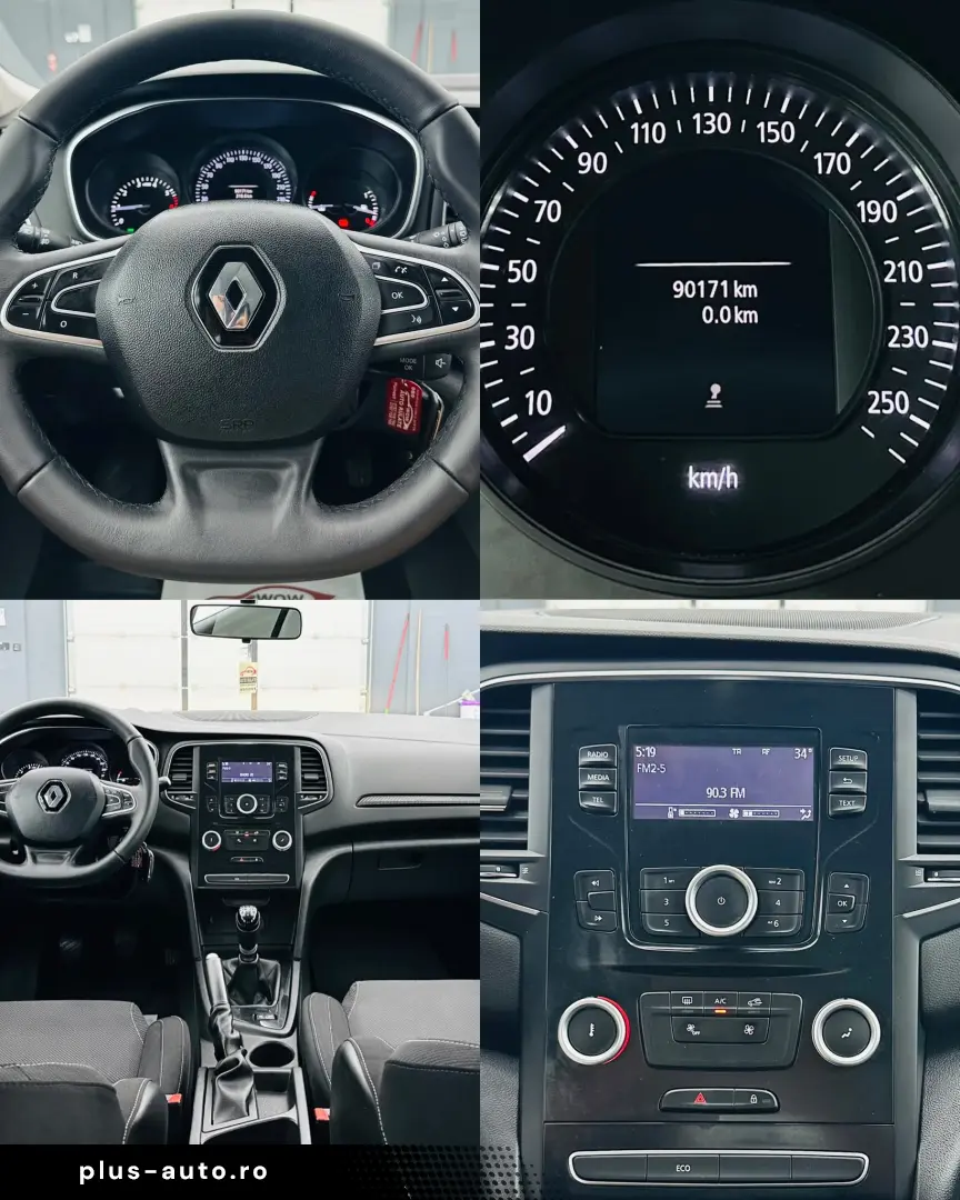RENAULT MEGANE 2016 1.6i E6 Garantie 12 Luni Rate Avans 0 Do