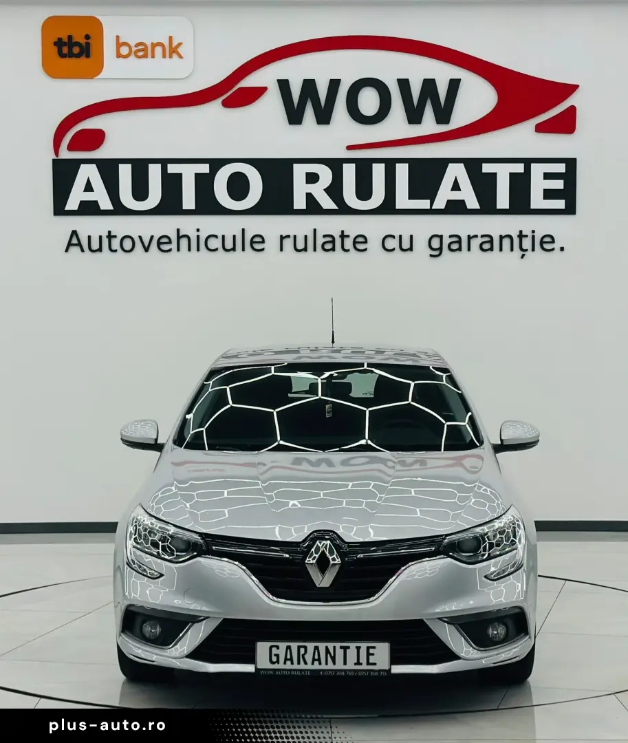 RENAULT MEGANE 2016 1.6i E6 Garantie 12 Luni Rate Avans 0 Do