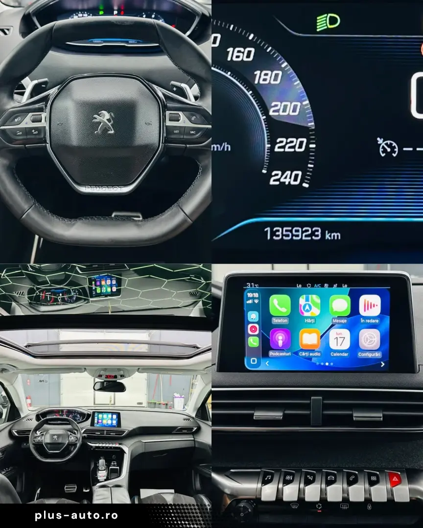 PEUGEOT 5008 2018 1.6D E6 Garantie 12 Luni Rate Avans 0 Doar