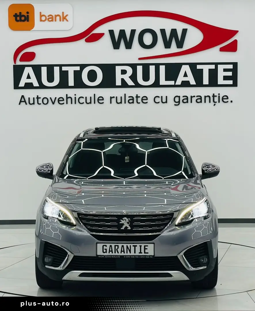 PEUGEOT 5008 2018 1.6D E6 Garantie 12 Luni Rate Avans 0 Doar