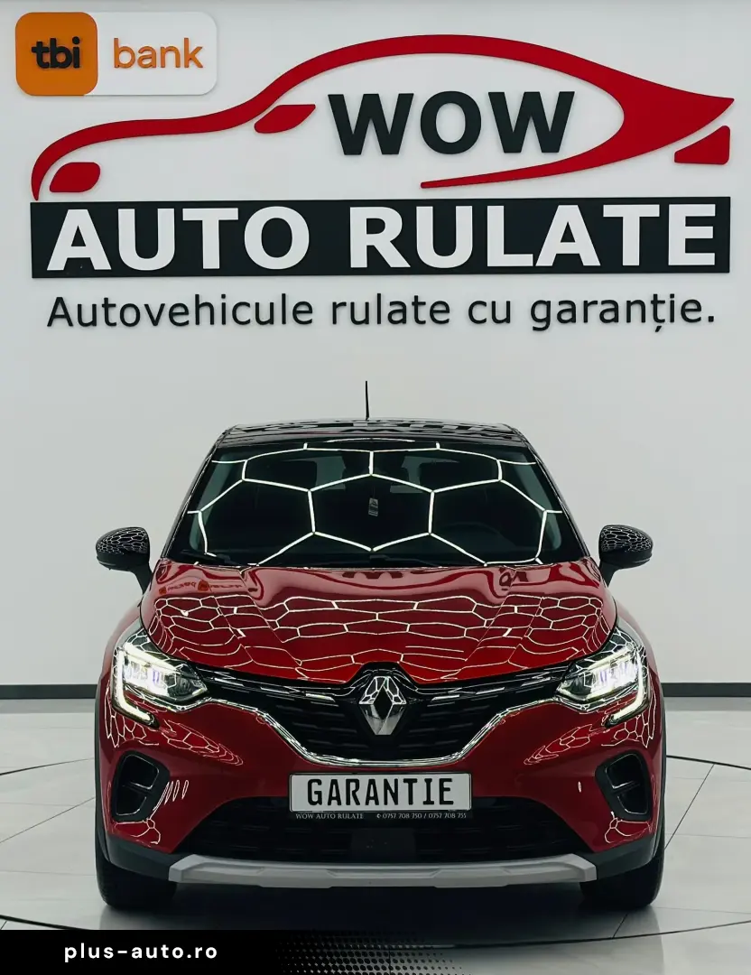 RENAULT CAPTUR 2021 1.0i E6 Garantie 12 Luni Rate Avans 0 Do