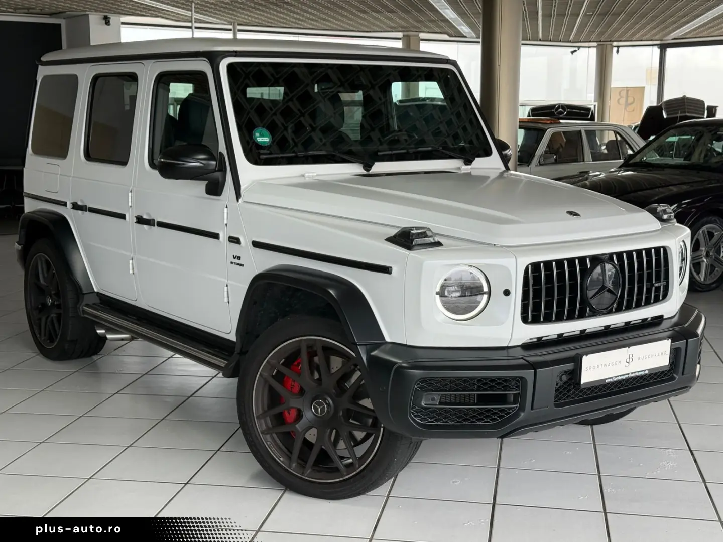 MERCEDES-BENZ G 63 AMG Magno-Weiß 22  FOND-TV 360