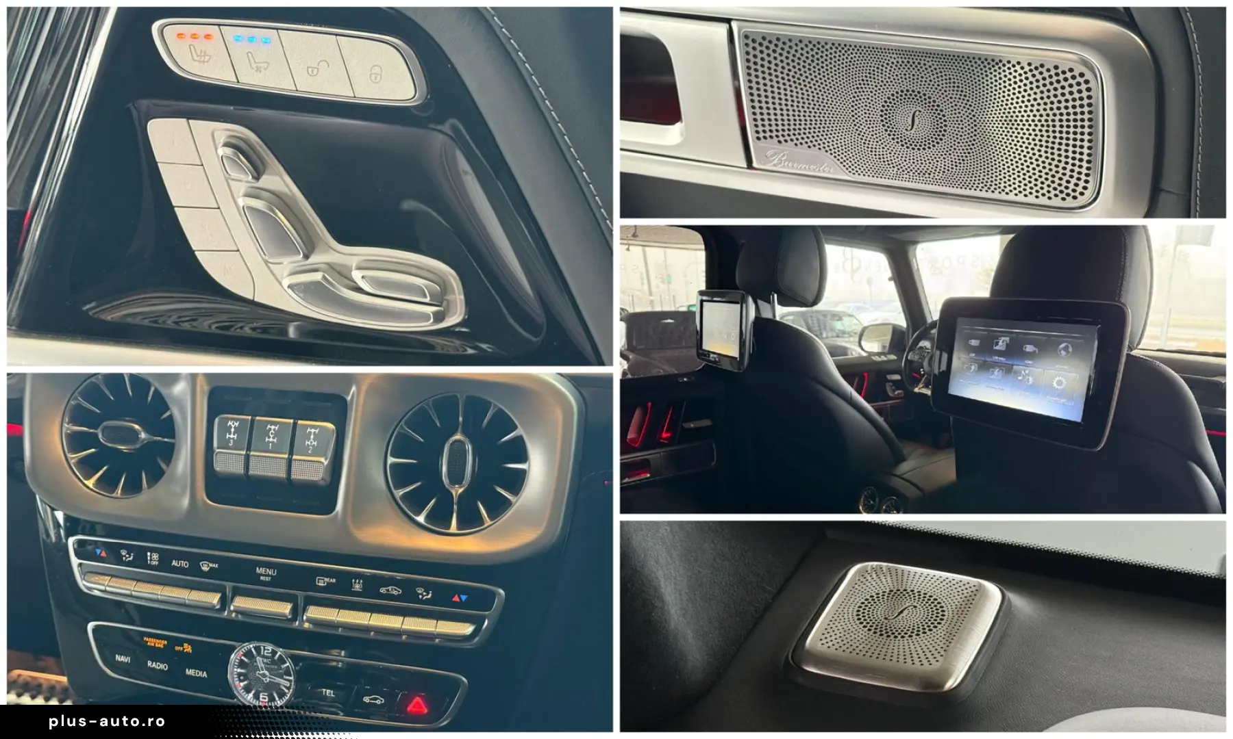 MERCEDES-BENZ G 63 AMG Magno-Weiß 22  FOND-TV 360