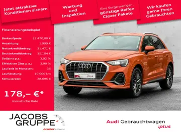 AUDI Q3 35TFSI S line ACC AHK Navi  Kam 19Zoll