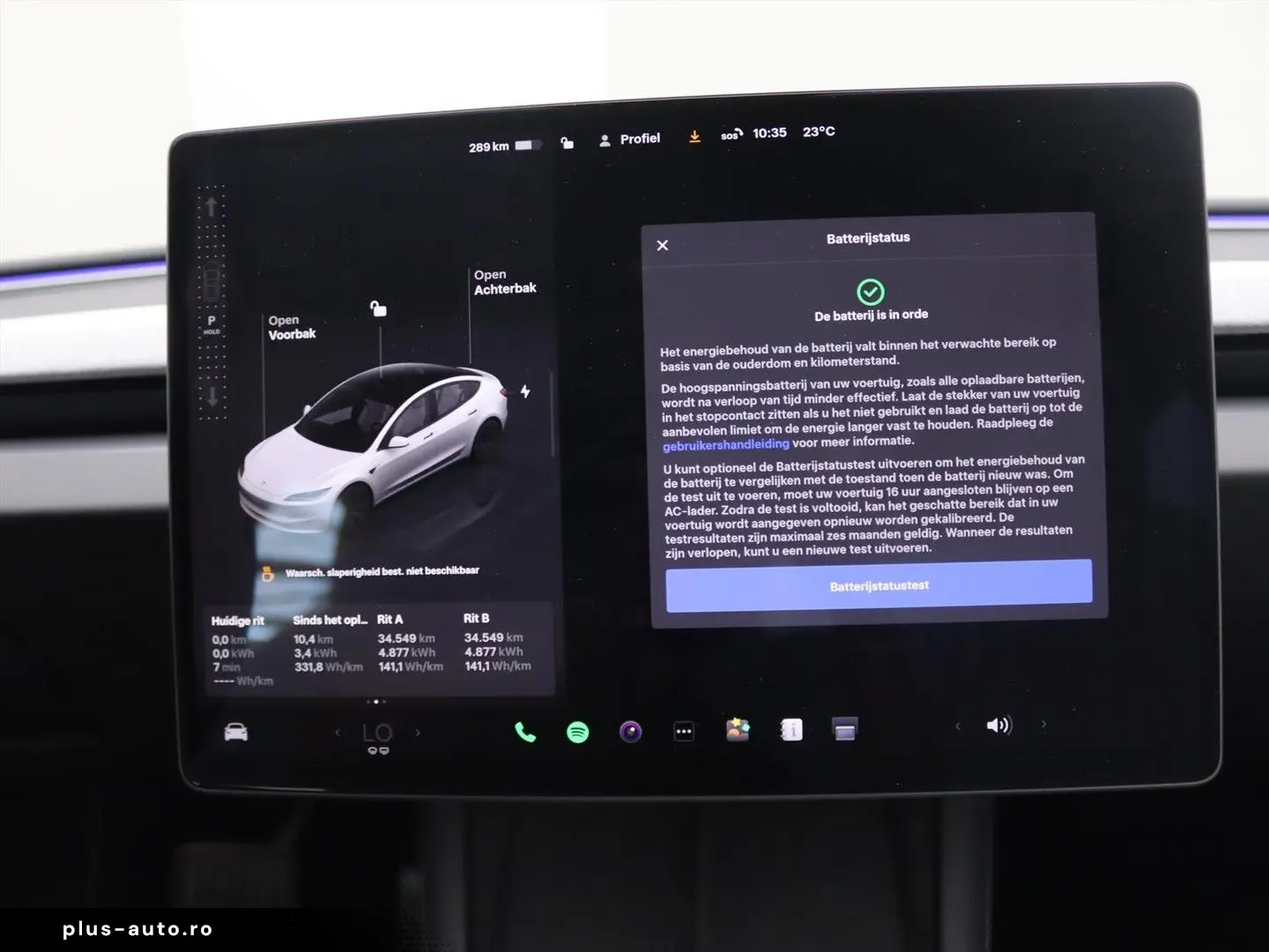 TESLA Model 3 Highland RWD 99% SoH [ LFP ACCU HW4 WIT