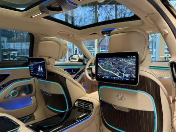 MERCEDES-BENZ S 680 Maybach TWO TONE RED GOLD 4 SEAT…