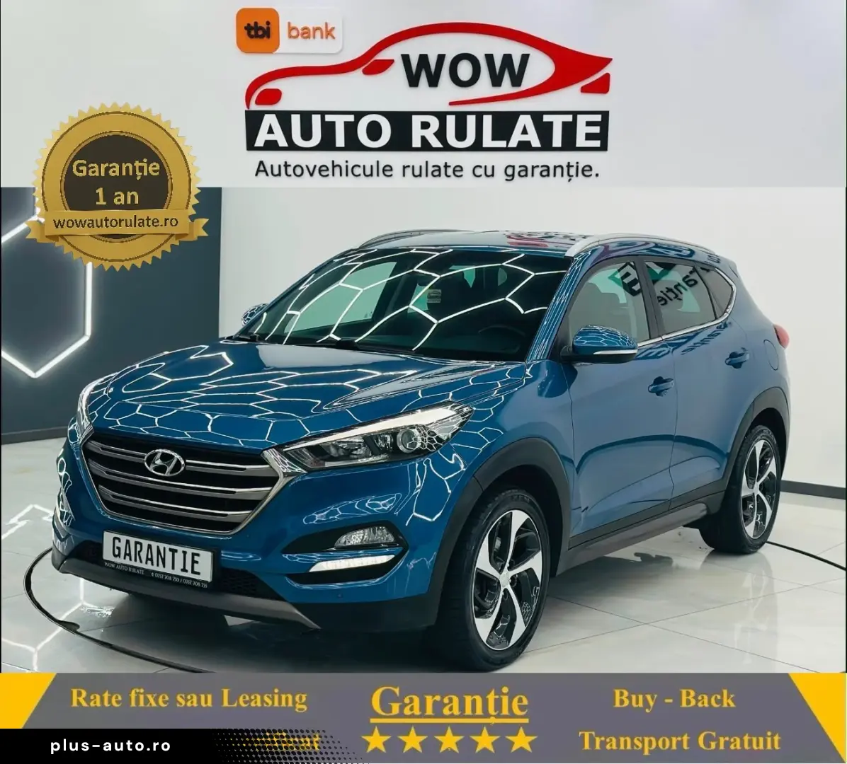 HYUNDAI TUCSON 2016 1.7D E6 Garantie 12 Luni Rate Avans 0 Do