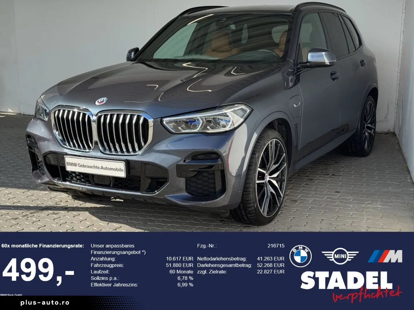 BMW X5 xDr45e M Sport Navi.Laser.Luft.Rükam.Komfzg