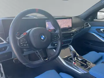 BMW M3 Competition Touring xDrive Blue Interior
