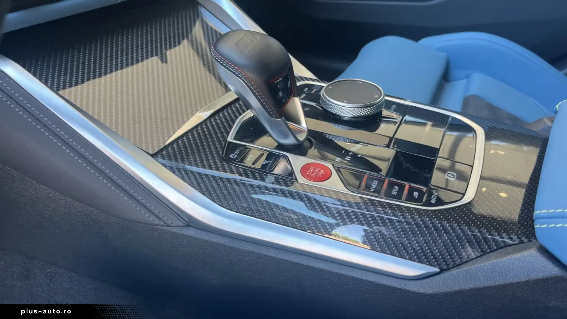 BMW M3 Competition Touring xDrive Blue Interior