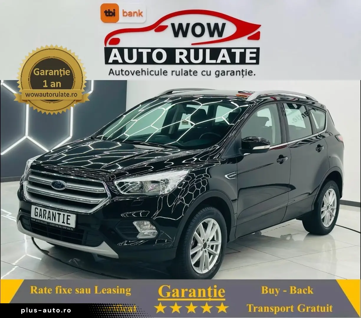 FORD KUGA 2018 1.5i E6 Garantie 12 Luni Rate Avans 0 Doar Cu