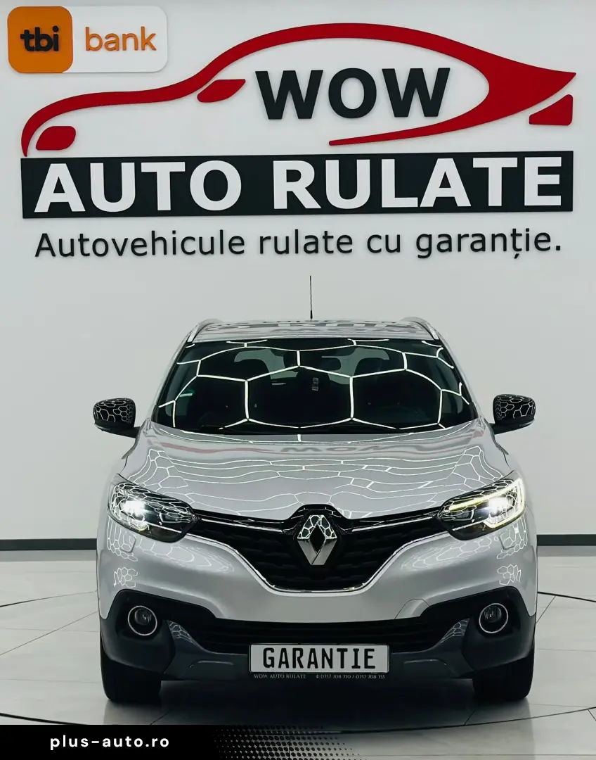 RENAULT KADJAR BOSE 2016 1.6D E6  Garantie 12 Luni Rate Avan