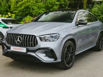 Mercedes Benz GLE 53 AMG Coupe Cote d’azur light blue