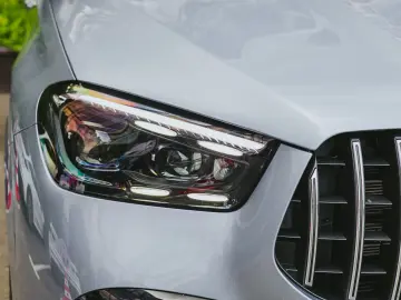 Mercedes Benz GLE 53 AMG Coupe Cote d’azur light blue