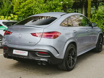 Mercedes Benz GLE 53 AMG Coupe Cote d’azur light blue