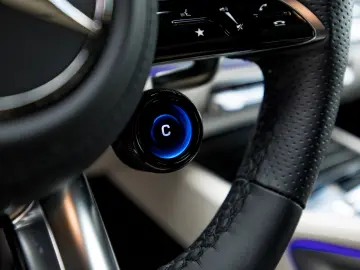 Mercedes Benz GLE 53 AMG Coupe Cote d’azur light blue