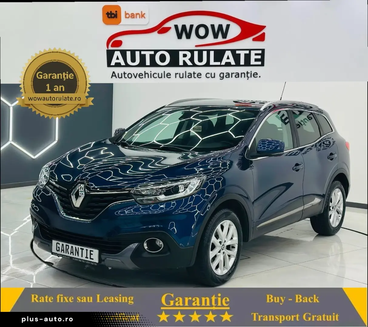 RENAULT KADJAR 2016 1.2i E6 Garantie 12 Luni Rate Avans 0 Do