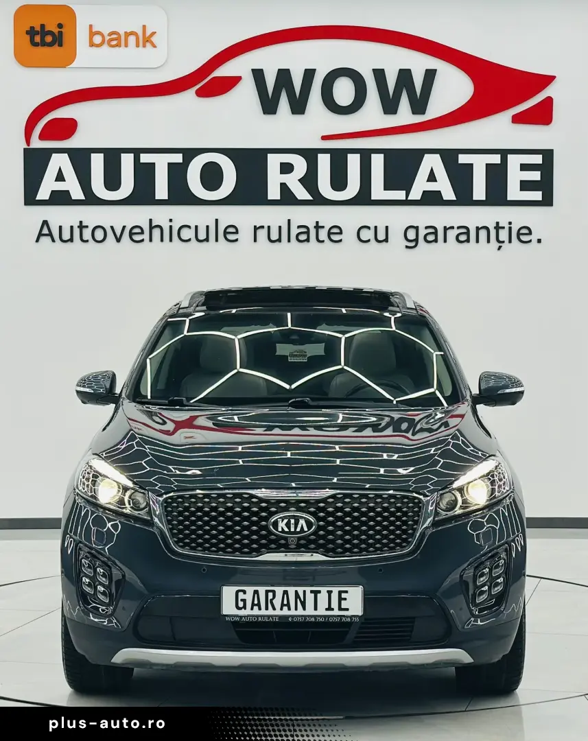 KIA SORENTO 2017 2.2D E6 4x4 Garantie 12 Luni Rate Avans 0 D