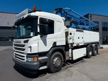 SCANIA P410 6x4 Liebherr THP 140 H 24 M4XH Concretepump