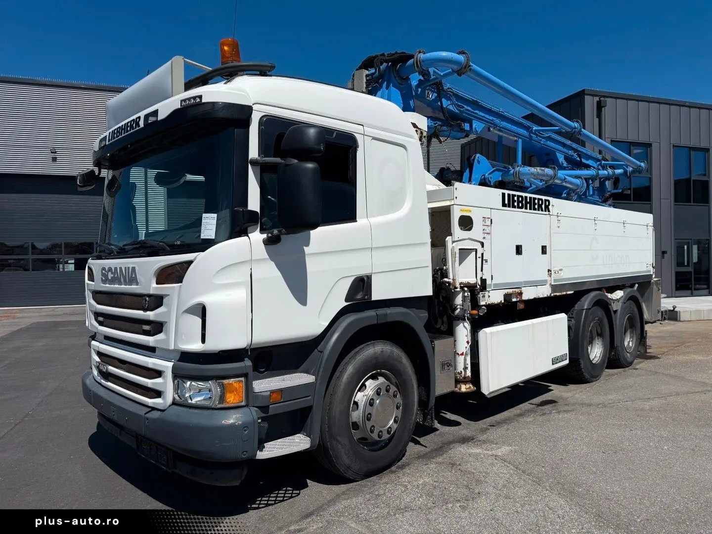 SCANIA P410 6x4 Liebherr THP 140 H 24 M4XH Concretepump