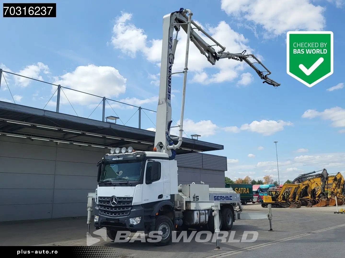 MERCEDES-BENZ Arocs 3342 6X4 SERMAC 5Z36 Concrete Pump