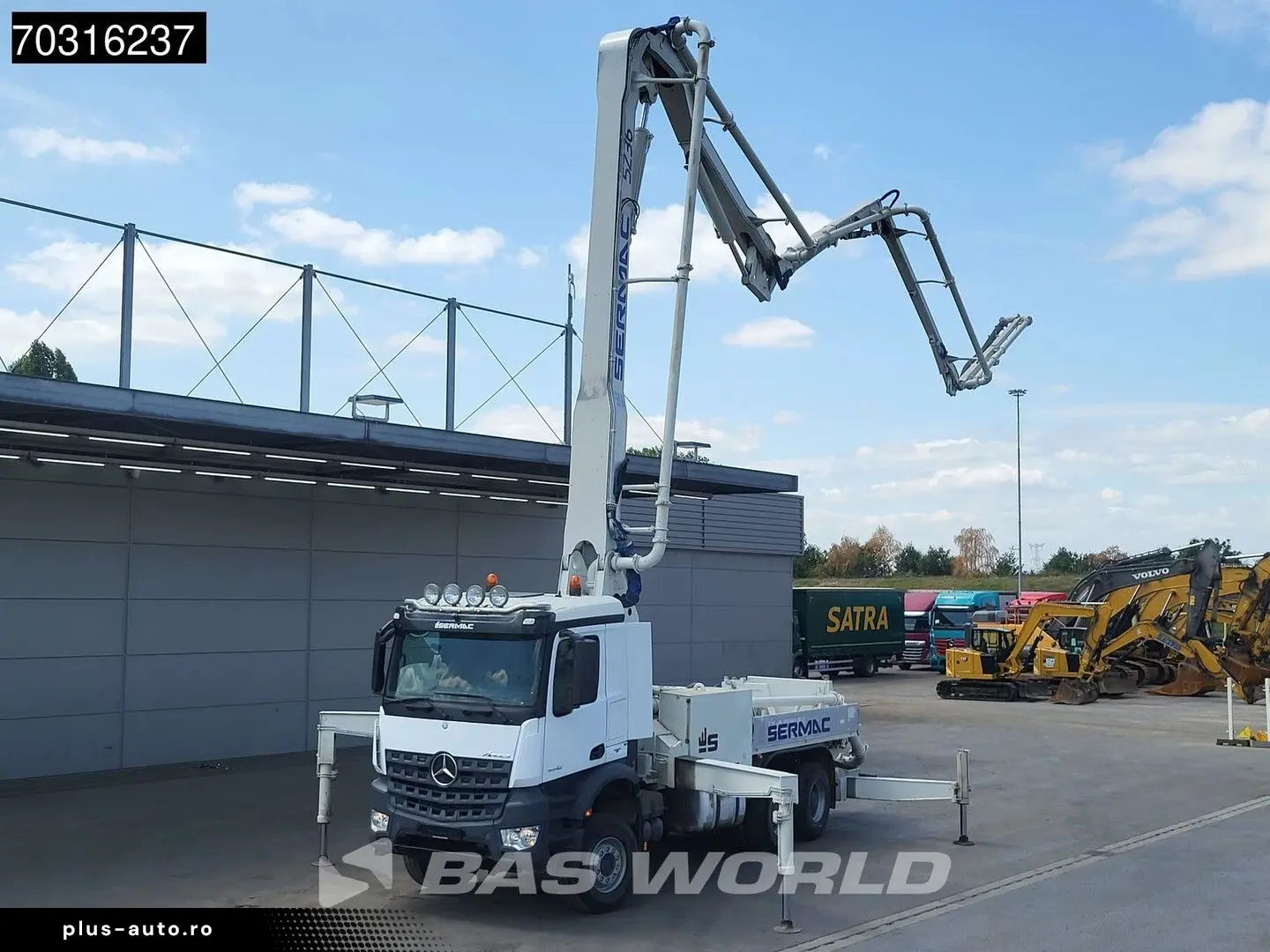 MERCEDES-BENZ Arocs 3342 6X4 SERMAC 5Z36 Concrete Pump