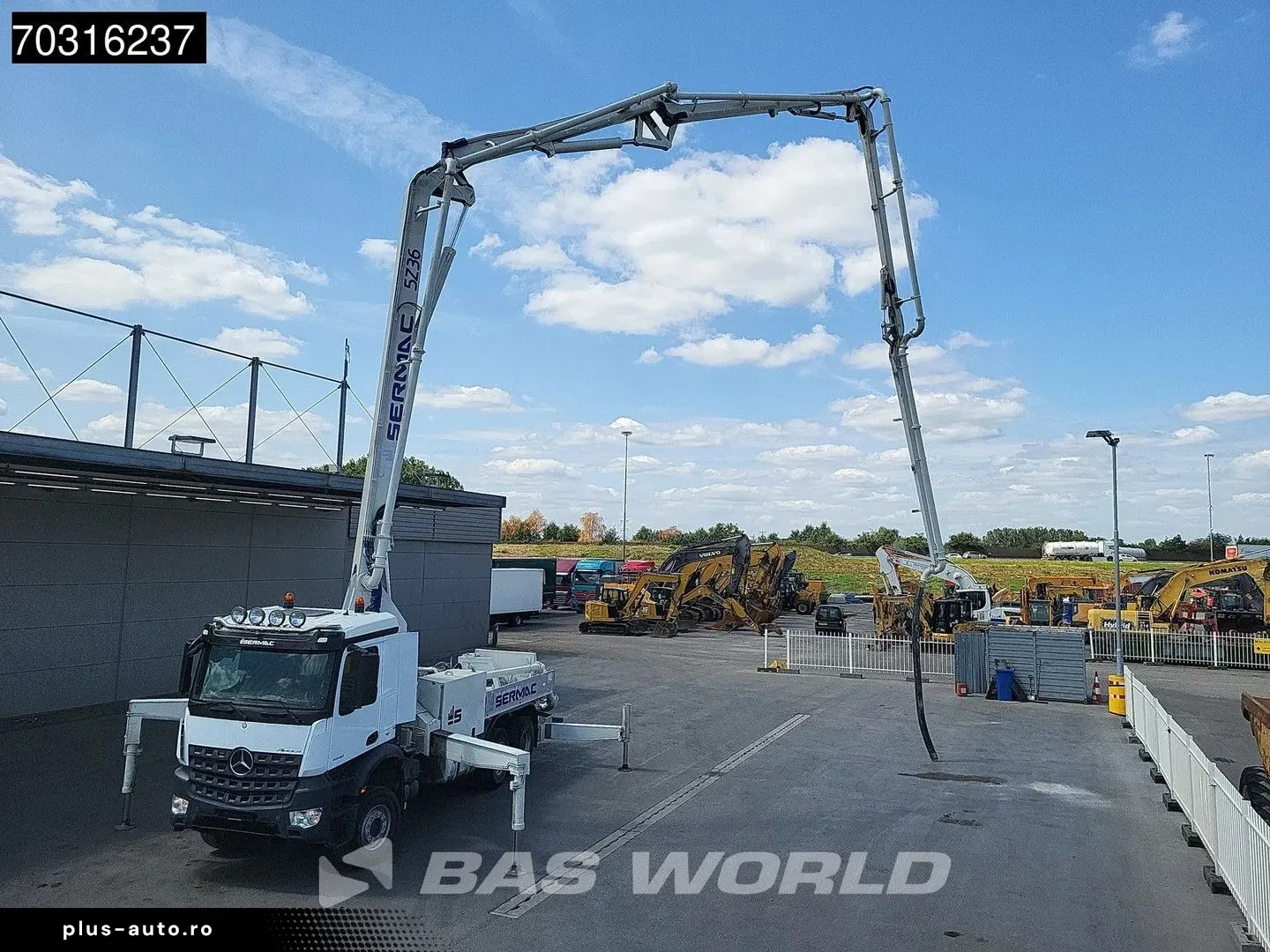 MERCEDES-BENZ Arocs 3342 6X4 SERMAC 5Z36 Concrete Pump